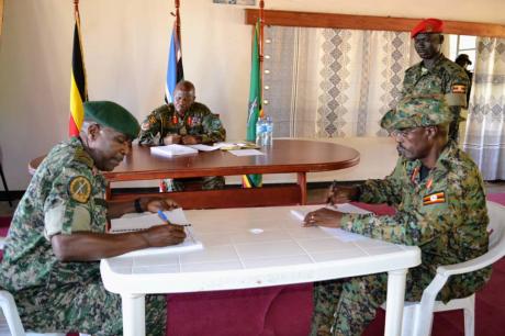 Major General Nabasa Assumes Office as 3 Infantry Division Commander