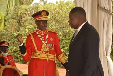 Updf retires 104 soldiers