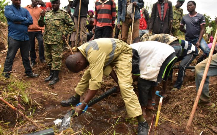 UPDF contingent in DRC joins drive to fight Cholera