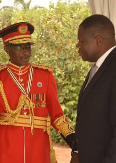 Updf retires 104 soldiers